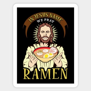 Ramen Lover Humor Sticker